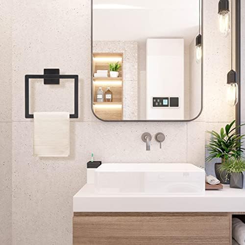 Sturdy Square Towel Holder Set