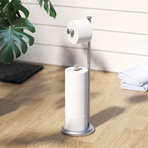 Ergonomic Toilet Paper Holder 5 Roll Capacity