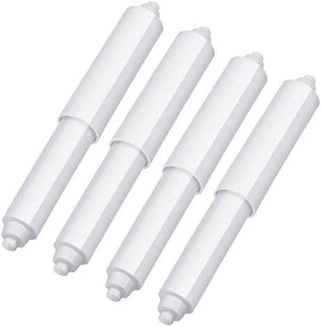 Shappy 4-Piece Toilet Paper Holder Set Digital-SpringLoaded White