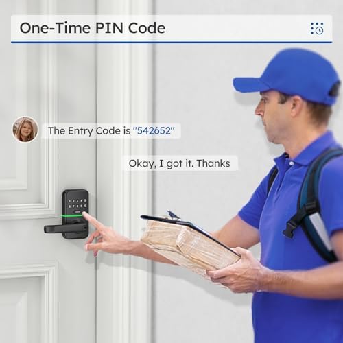 Smart Door Handle Lock with Keypad Kucacci Keyless Entry Door Lock