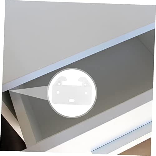 Gadpiparty 7 Holes White Drawer Track Guide for 100 Pack - Perfect for Drawers in Alto Betty Regulations