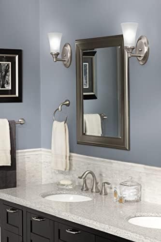 Moen Eva Brushed Nickel Open Hand Towel Ring
