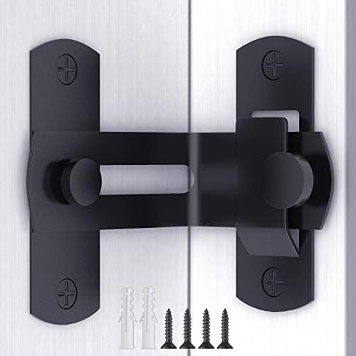 Premium 90-Degree Barn Door Lock for Home Outdoor Use