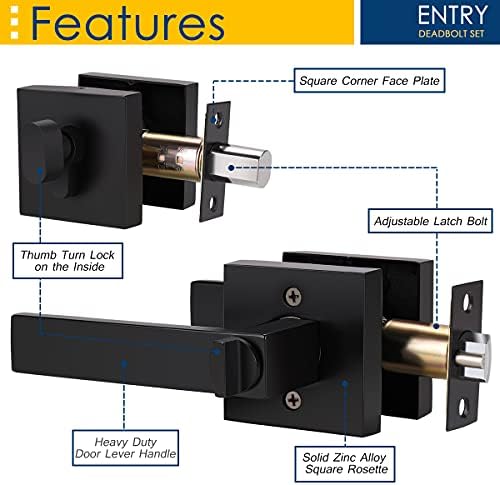 Keyed Entry Door Lever Set