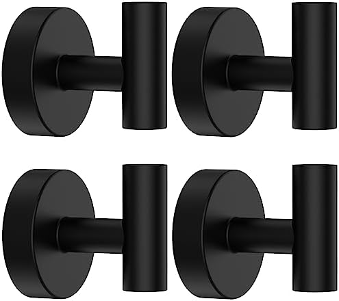Sturdy Four-Pack of Towel Hooks