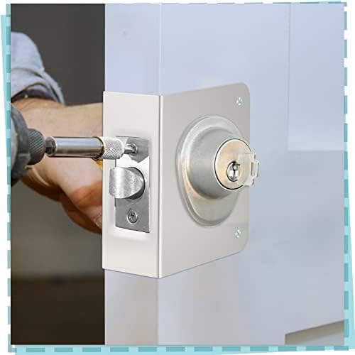 Lock Door Reinforcement Plate Set for Home Security