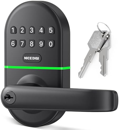NICE DIGI Smart Keypad Door Lock with Keyless Entry