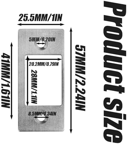 Keep Your Door Safe with Quweiz Deadbolt Strike Plate