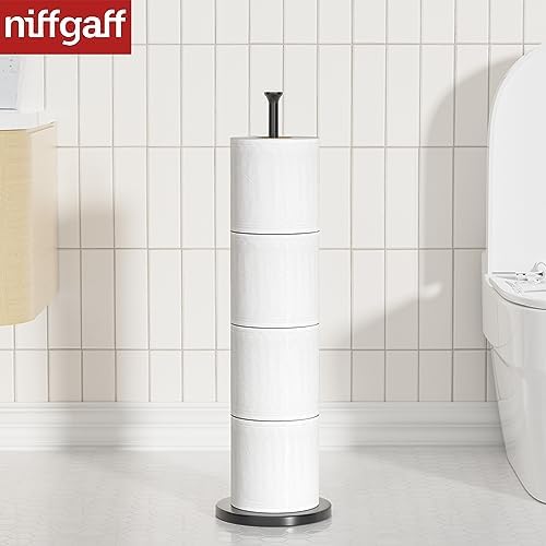 Stylish Space-Saving Toilet Paper Holder