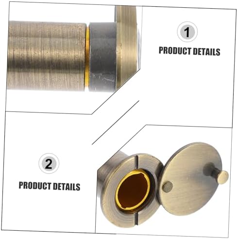 Angoily Door Peephole Alarm Chime Door Lock Sensor with 360-Degree Privacy Backup Camera