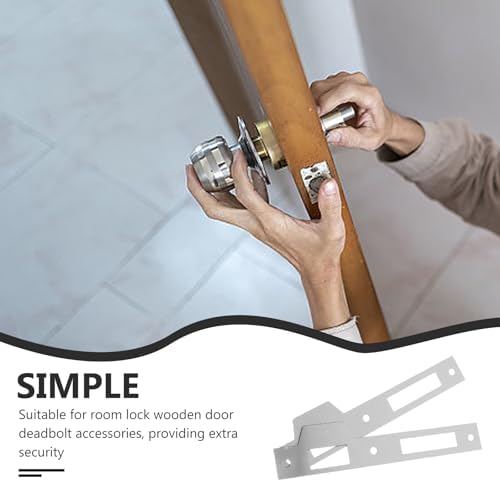 Artificial Better - Door Groove Repair Security Strike Plate Set