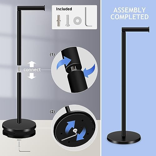 Secure Durable Toilet Paper Holder