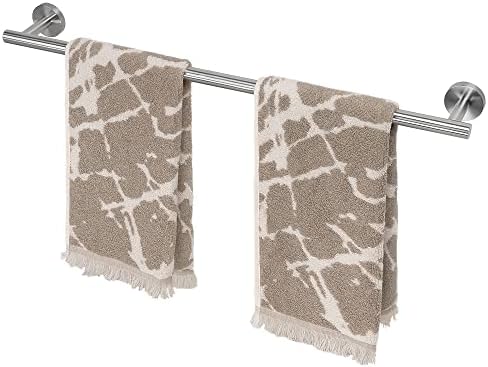 HITSLAM Brushed Nickel 257-Inch Towel Bar - Durable Bathroom Organizer
