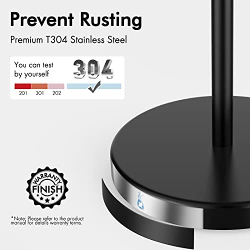 Rust-Proof Stainless Steel Toilet Paper Holder