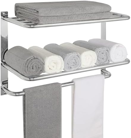 Rust-Proof 3-Tier Towel Rack for Bathroom Smooth Finish Easy to Install and Use