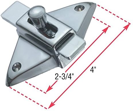 Waterproof Partition Door Hinges for Outswing Toilets Durable Chrome-Zinc Door Swing Set