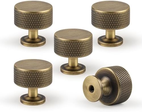 Antique Brass Kitchen Cabinet Knobs