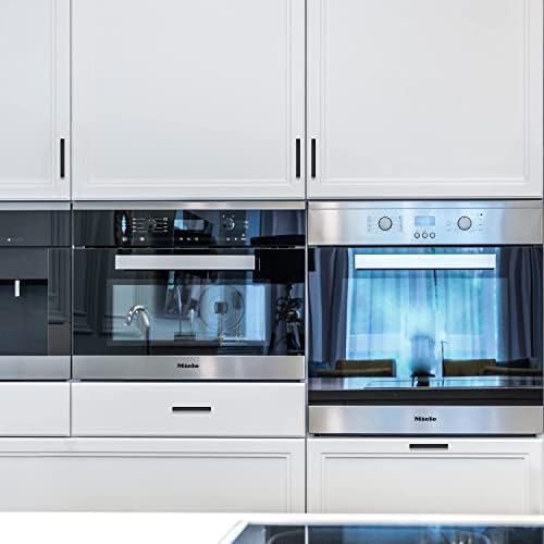 Ravinte 5-Inch Square Kitchen cabinet pulls Matte Black