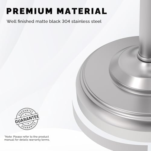 Stainless Steel TP Holder Brushed Nickel 22 Height