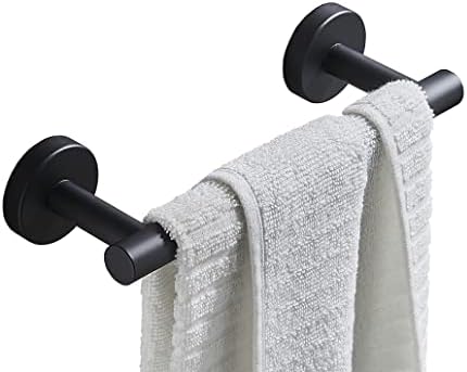 Z MAYABBO Stainless Steel Towel Holder Wall Mounted Matte Black