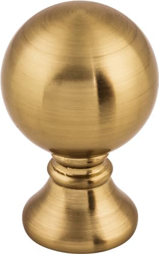 Top Knobs Serene 1-inch Round Cabinet Knob in Honey Bronze
