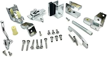 RWS SureTight Outswing Hinge Door Hardware with Chromed Plating