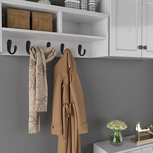IBosins 15PCS Coats Towels Hook Set for Bathroom Closet Storage