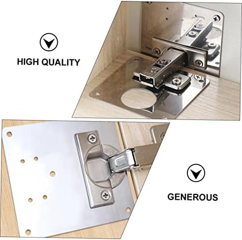 Sturdy Metal Hinge Repair Kit for Furniture