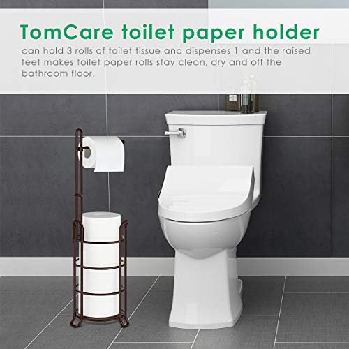 TomCare 4 Roll Toilet Paper Holder Bronze