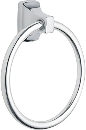 Stylish Modern 625-Inch Chrome Towel Ring