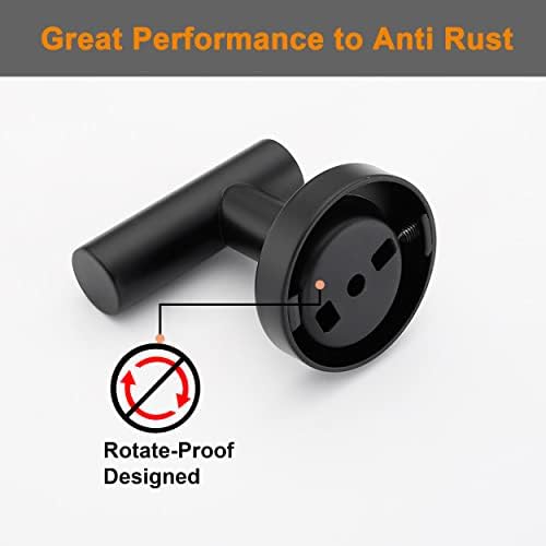 Matte Black towel hook heavy duty bathroom organizer