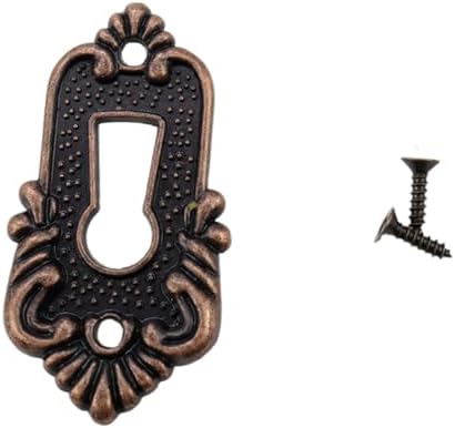 Distinct Design Retro Zinc Alloy Keyhole Cover for European Drawers