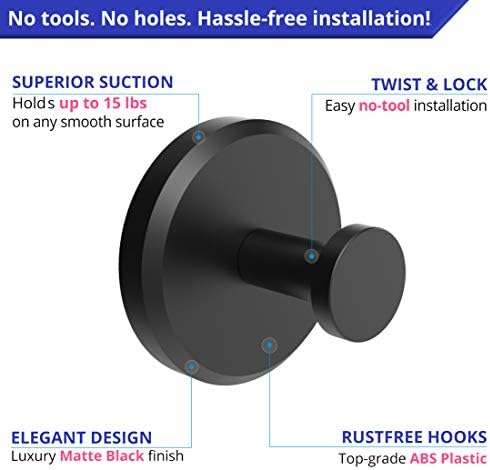 Strong Suction Hook 15-LB