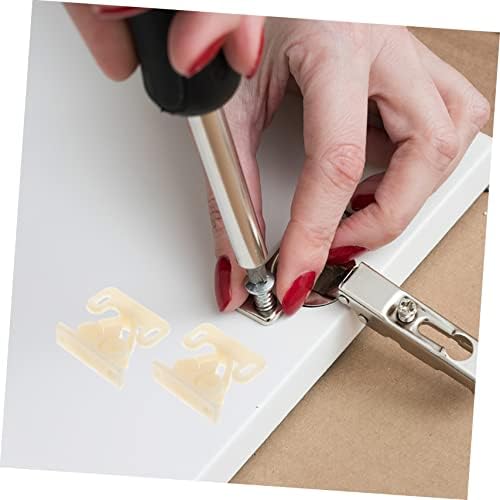 10-Piece Plastic Cabinet Door Buckle Trigger Set
