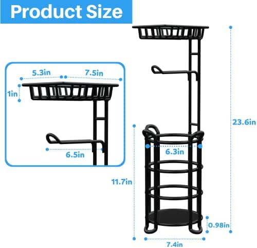 Space-Saving Toile Paper Holder
