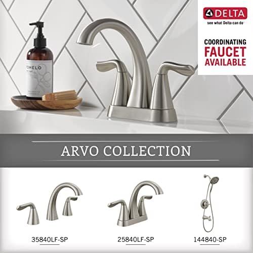 Delta Arvo SpotShield Square Towel Ring 1-Pack