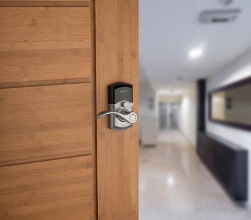 Kwikset SmartCode 955 Keypad Secure Door Entry System with 3-Year Battery Life and High Traffic Durability