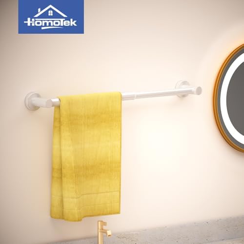 Adjustable Stainless Steel Towel Bar from 14 to 245 Inches for Bathroom Kitchen Use