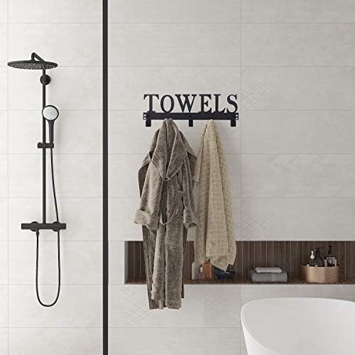 Durable Over the Door Towel Holder for Space-Saving Use