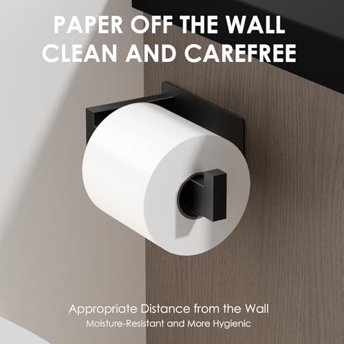 Premium SUS304 Toilet Holder Self-Adhesive Rustproof for Home RV