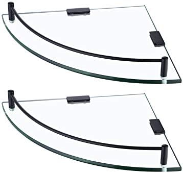 KES Tempered Glass Corner Shelf