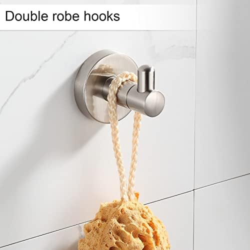BGL 8-Piece Bathroom Accessory Set Towel Bar More