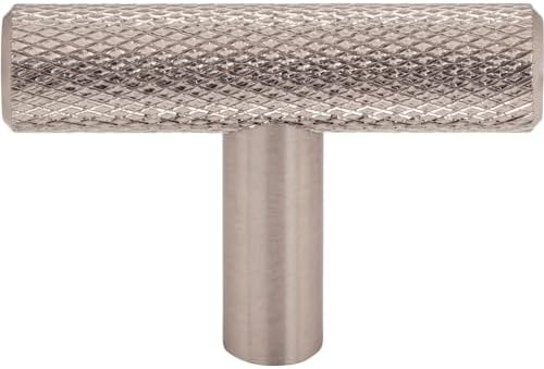 Sturdy Prestwick T-Knob 2 inch Brushed Satin Nickel