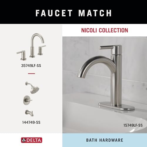 Delta Faucet Nicoli 4-Piece Bath Set - Luxury oppose any impurity