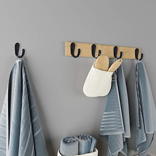 IBosins 15PCS Coats Towels Hook Set for Bathroom Closet Storage