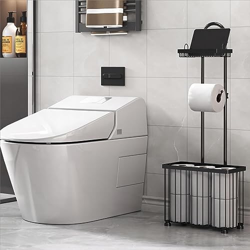 Moveable Freestanding Toilet Paper Holder