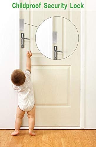 TOYFULDoor Reinforcement Lock with 4 Screws