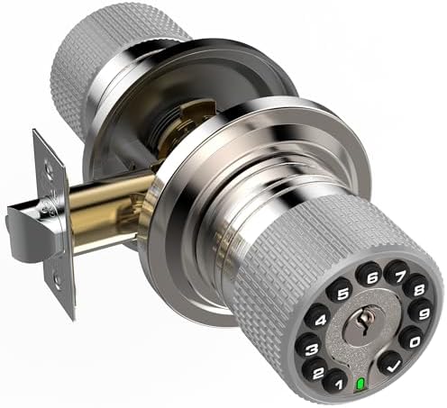 Fast Scraping Smart Door Lock with Keypad and Key