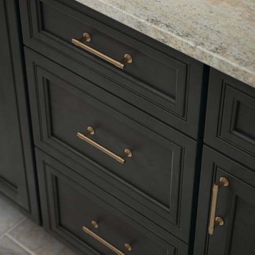 Franklin Brass Straight Bar Cabinet Pulls 5-116in 10Pack Bronze P29618Z-CZ-B