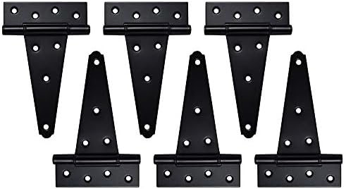 Premium 6-inch T-Strap Hinges for sheds